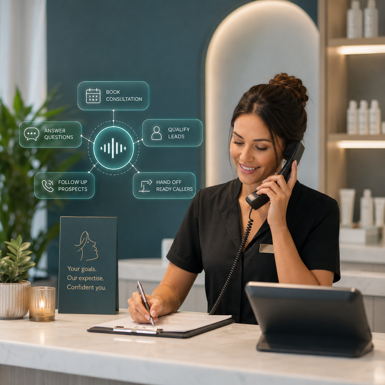 AI Voice Agents for Med Spas